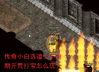传奇小白选道士,前期开荒打宝怎么玩? 传奇小白选道士,前期开荒打宝怎么玩?