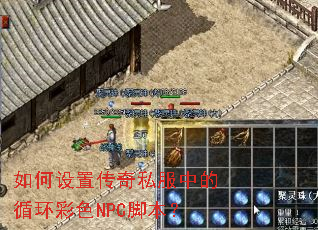 ������ô���˽���е�ѭ����ɫNPC�ű���