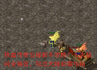 热血传奇台服新手攻略?十大疑问全解答,玛法大陆称霸指南 热血传奇台服新手攻略?十大疑问全解答,玛法大陆称霸指南