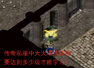 传奇私服中大火球技能需要达到多少级才能学习? 传奇私服中大火球技能需要达到多少级才能学习?