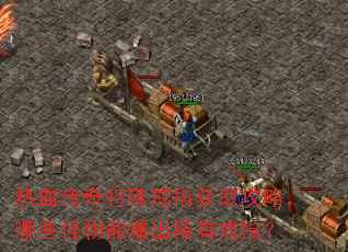 热血传奇特殊戒指获取攻略,哪些怪物能爆出稀有戒指? 热血传奇特殊戒指获取攻略,哪些怪物能爆出稀有戒指?