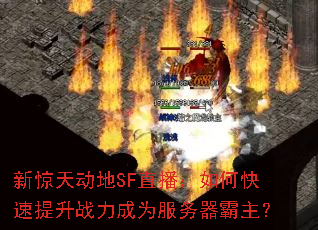 新惊天动地SF直播:如何快速提升战力成为服务器霸主? 新惊天动地SF直播:如何快速提升战力成为服务器霸主?