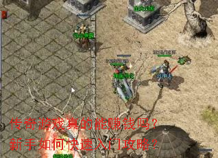 传奇游戏真的能赚钱吗?新手如何快速入门攻略? 传奇游戏真的能赚钱吗?新手如何快速入门攻略?